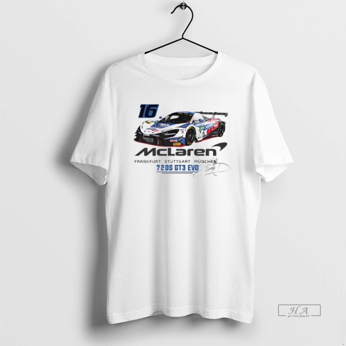 Official Timo Glock No 16 Mclaren Signature T-Shirts, Hoodie, Sweatshirt - T-Shirt, Sweatshirt, Hoodie