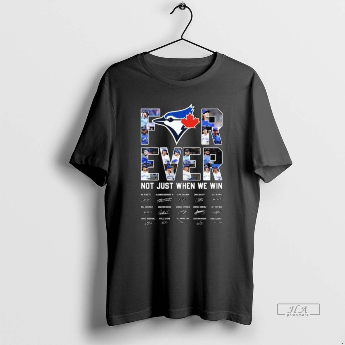 Official Toronto Blue Jays Forever Not Just When We Win Signatures 2025 Long Sleve T-Shirts, Hoodie, Sweatshirt - T-Shirt, Sweatshirt, Hoodie