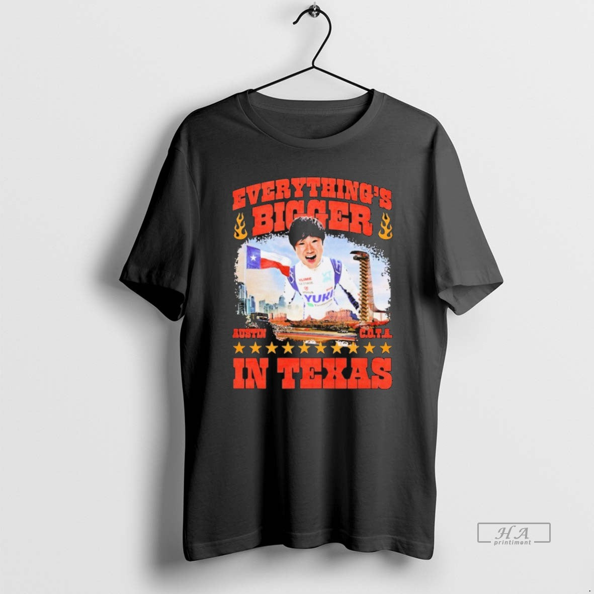 Official Tsunoda Yuki Everythings Bigger Texas T-Shirts, Hoodie, Sweatshirt - T-Shirt, Sweatshirt, Hoodie