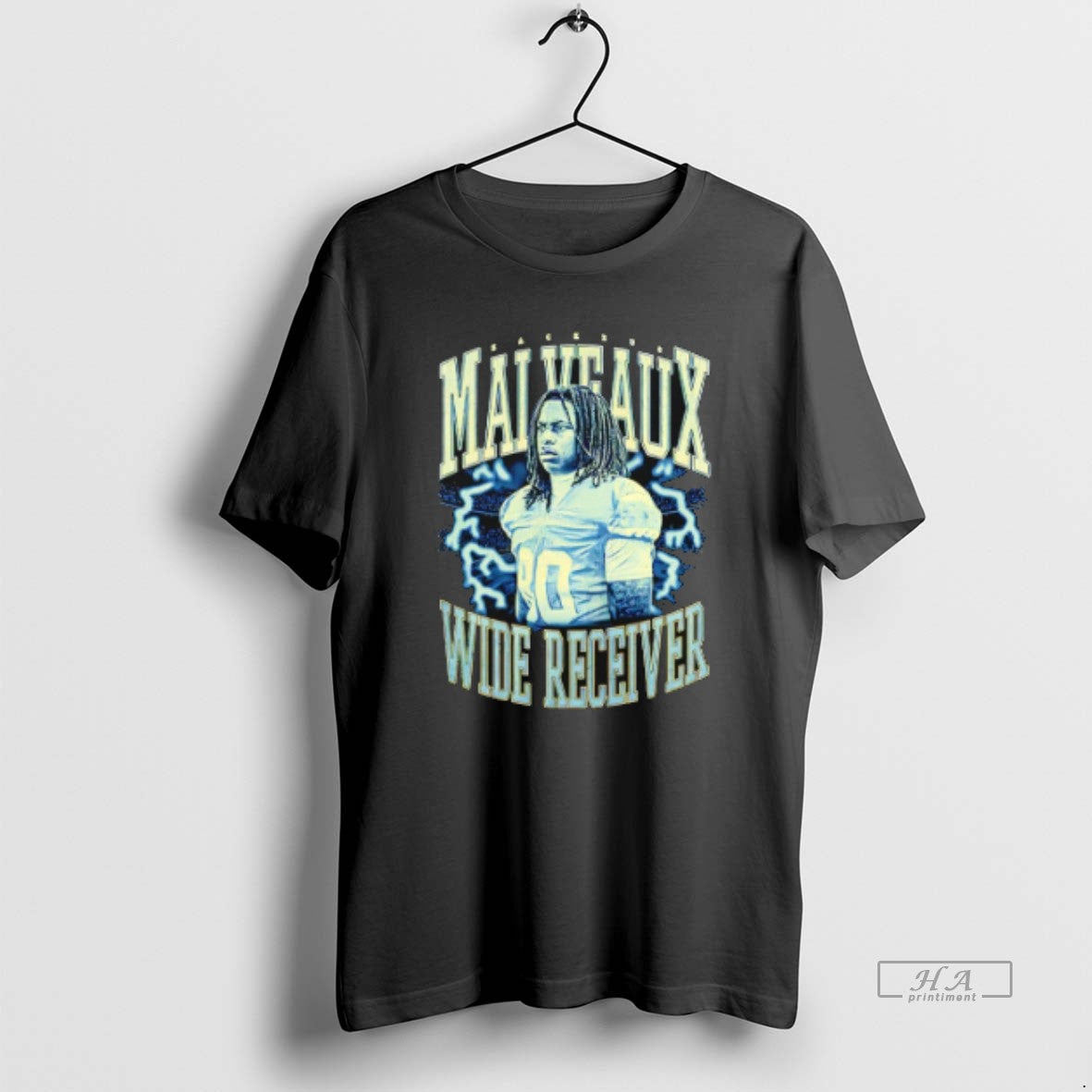 Official Zackeus Malveaux Wide Receiver Vintage T-Shirts, Hoodie, Sweatshirt - T-Shirt, Sweatshirt, Hoodie