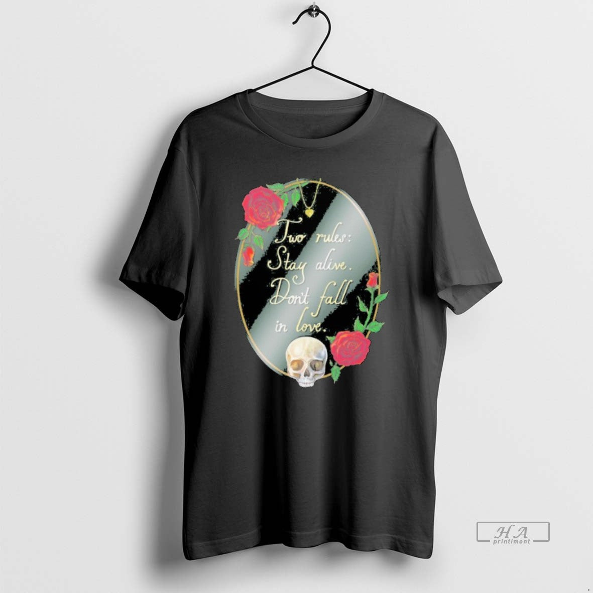 Official Two Rules Stay Alive Dont Fall Love Waking Phantoms T-Shirts, Hoodie, Sweatshirt - T-Shirt, Sweatshirt, Hoodie