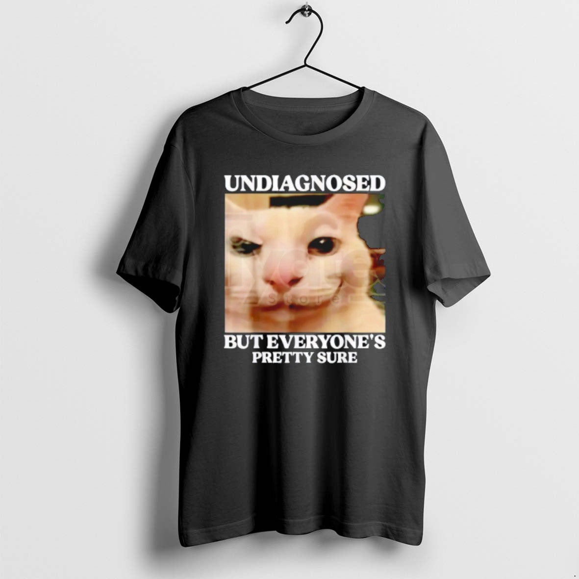 Official Undiagnosed But Everyones Pretty Sure Cat Meme T-Shirts, Hoodie, Sweatshirt - T-Shirt, Sweatshirt, Hoodie