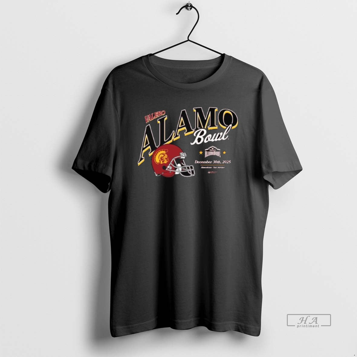 Official Usc Trojans 2025 Valero Alamo Bowl December 30th 2025 Helmet Long Sleve T-Shirts, Hoodie, Sweatshirt - T-Shirt, Sweatshirt, Hoodie