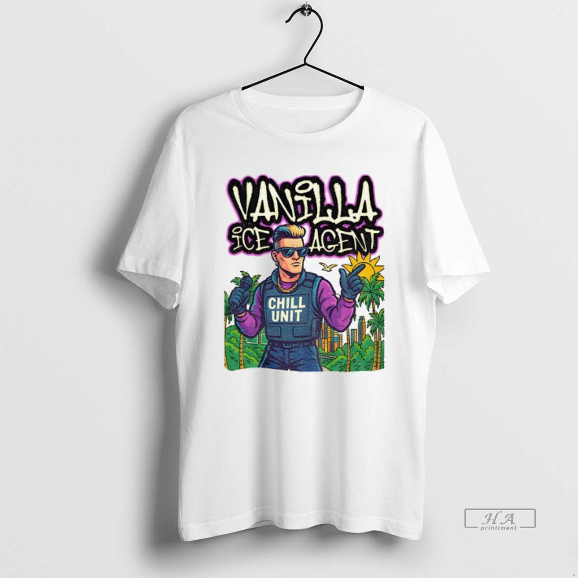 Official Vanilla Ice Agent Chill Unit Meme Pop Culture Parody T-Shirts, Hoodie, Sweatshirt - T-Shirt, Sweatshirt, Hoodie