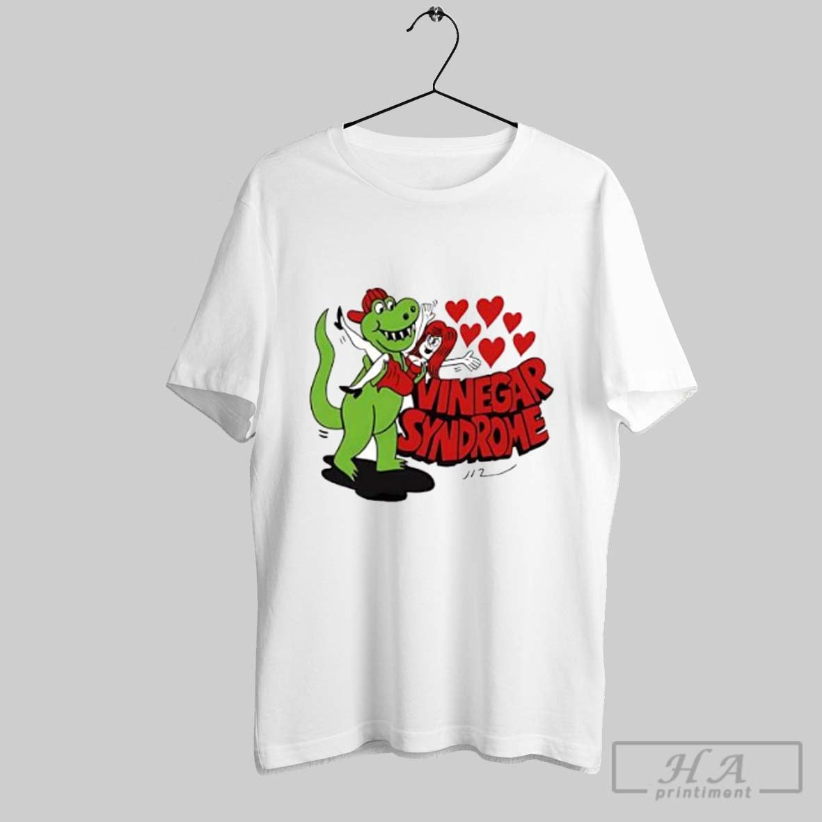 Official Vinegar Syndrome Dinosaur Holding Woman T-Shirts, Hoodie, Sweatshirt - T-Shirt, Sweatshirt, Hoodie