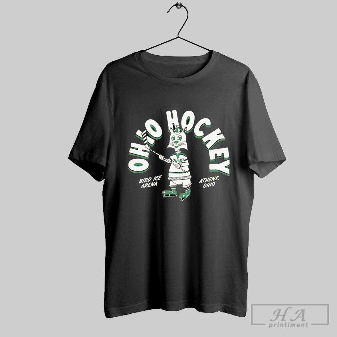 Official Vintage Ohio Hockey Bird Ice Arena Athens Ohio T-Shirts, Hoodie, Sweatshirt - T-Shirt, Sweatshirt, Hoodie