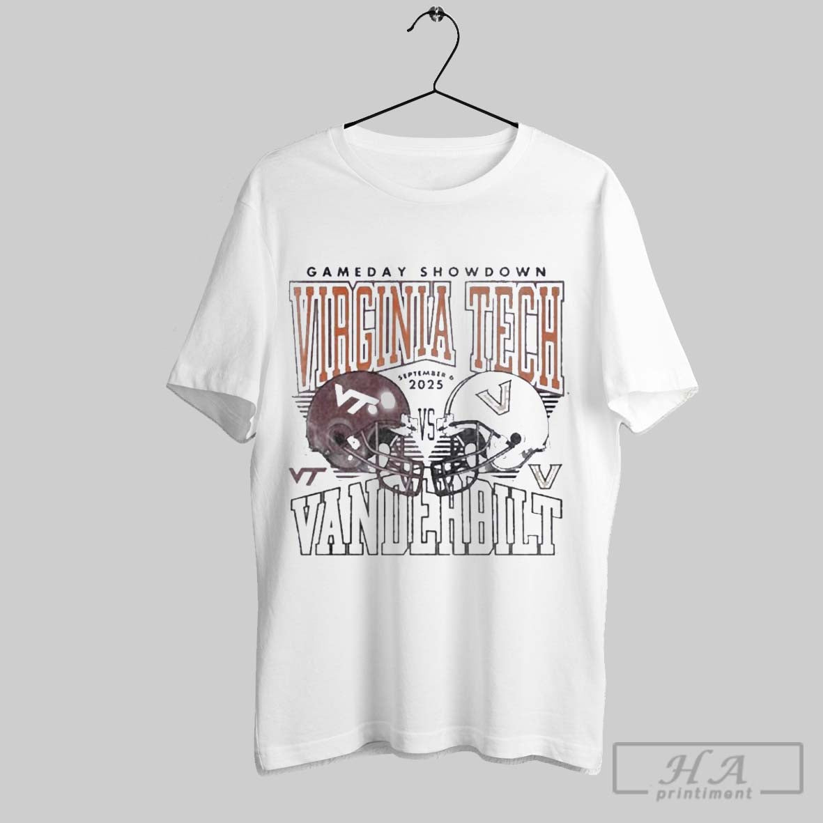 Official Virginia Tech Hokies Vs Vanderbilt Commodores 2025 Gameday Showdown Football T T-Shirts, Hoodie, Sweatshirt - T-Shirt, Sweatshirt, Hoodie