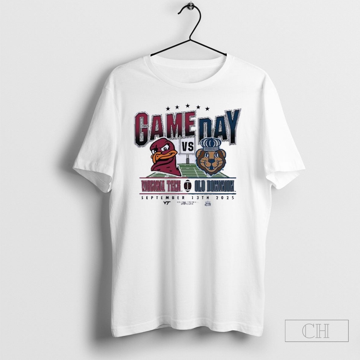 Official Virginia Tech Vs Old Dominion 2025 College Football Showdown Mascots T-Shirts, Hoodie, Sweatshirt - T-Shirt, Sweatshirt, Hoodie