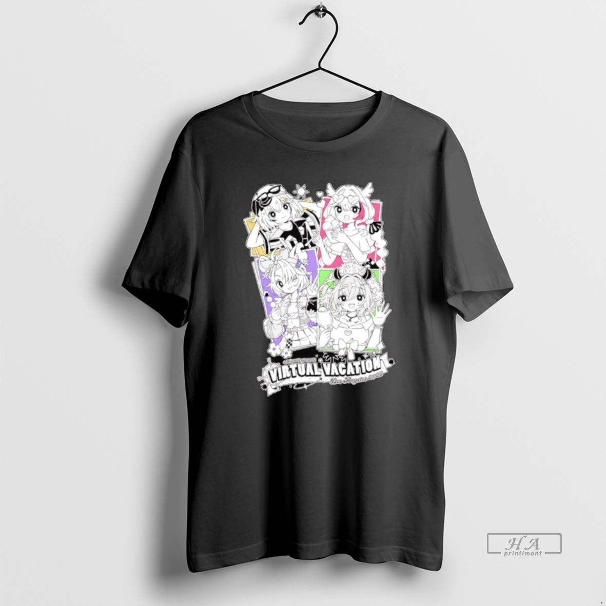 Official Virtual Vacation Los Angeles 2025 Anime T-Shirts, Hoodie, Sweatshirt - T-Shirt, Sweatshirt, Hoodie