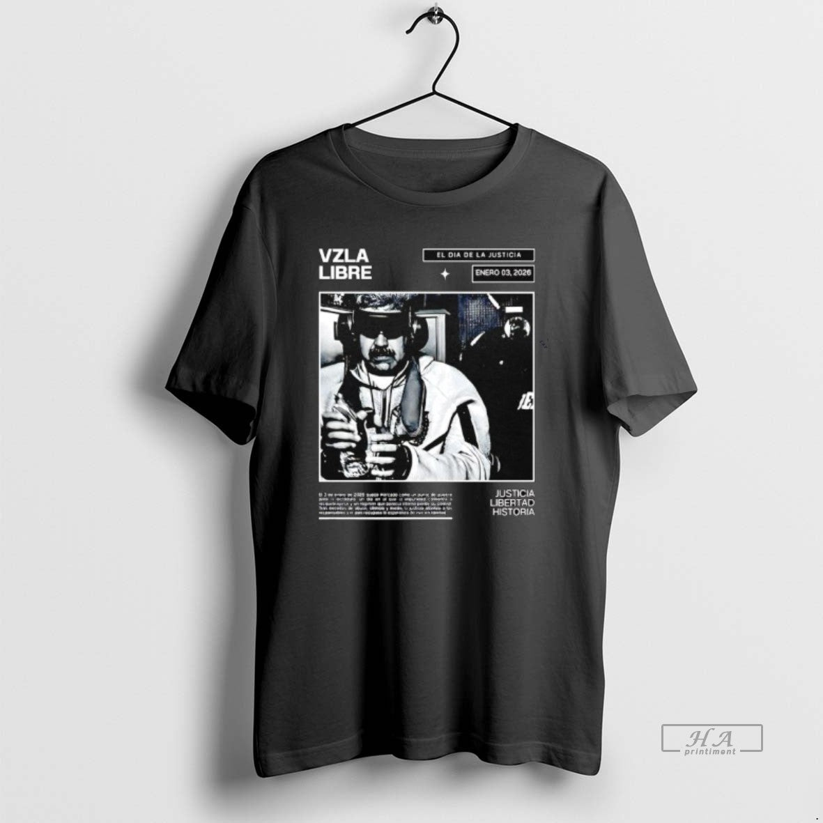 Official Vzla Libre El Dia De La Justicia Enero 03th 2026 Justicia Libertad Historia T-Shirts, Hoodie, Sweatshirt - T-Shirt, Sweatshirt, Hoodie