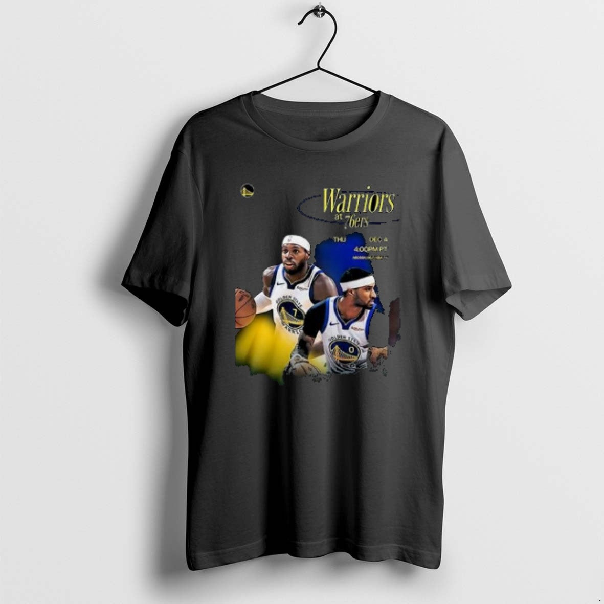 Official Warriors 76ers Thu Dec 4 Circle Black T-Shirts, Hoodie, Sweatshirt - T-Shirt, Sweatshirt, Hoodie