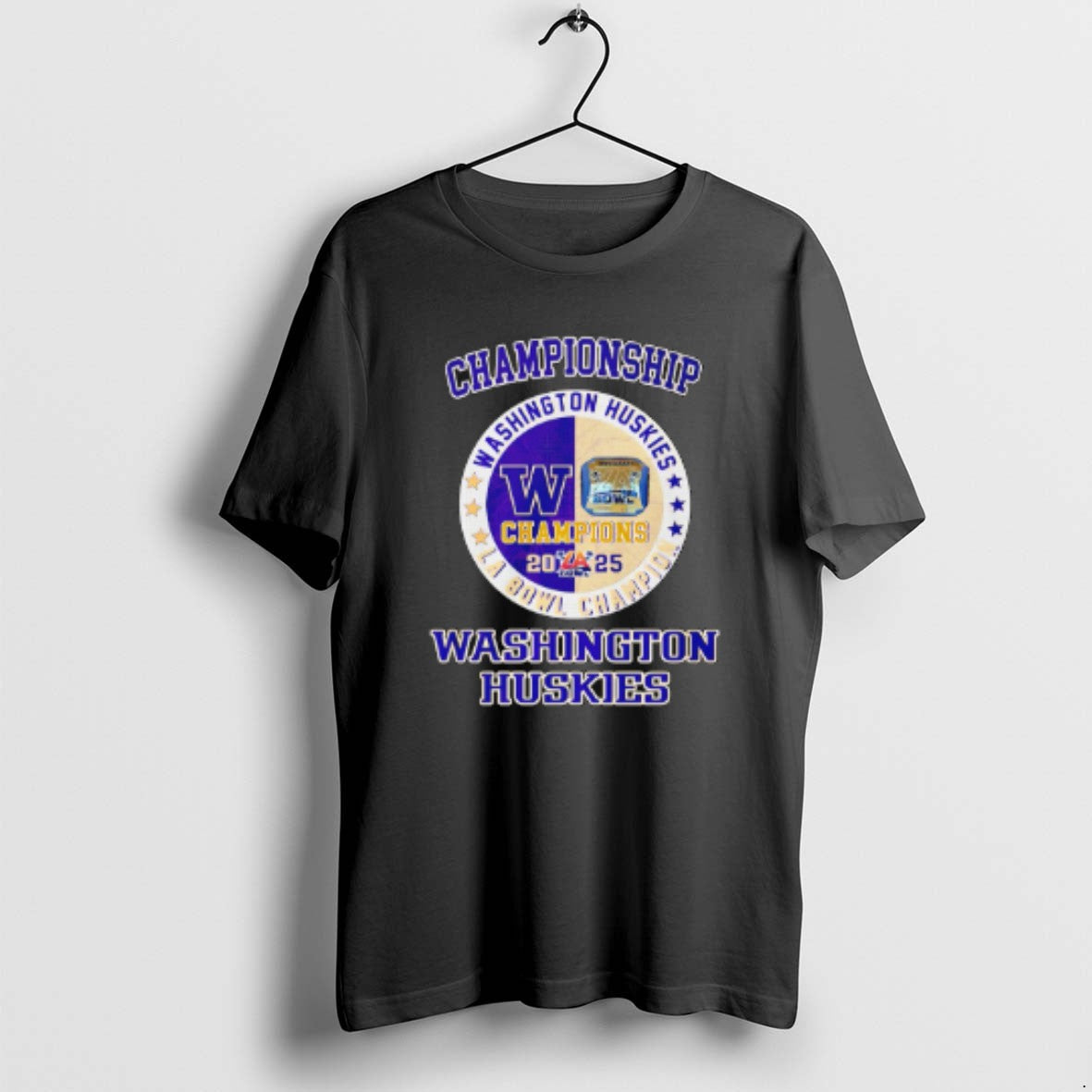 Official Washington Huskies 2025 La Bowl Champions Logo T-Shirts, Hoodie, Sweatshirt - T-Shirt, Sweatshirt, Hoodie