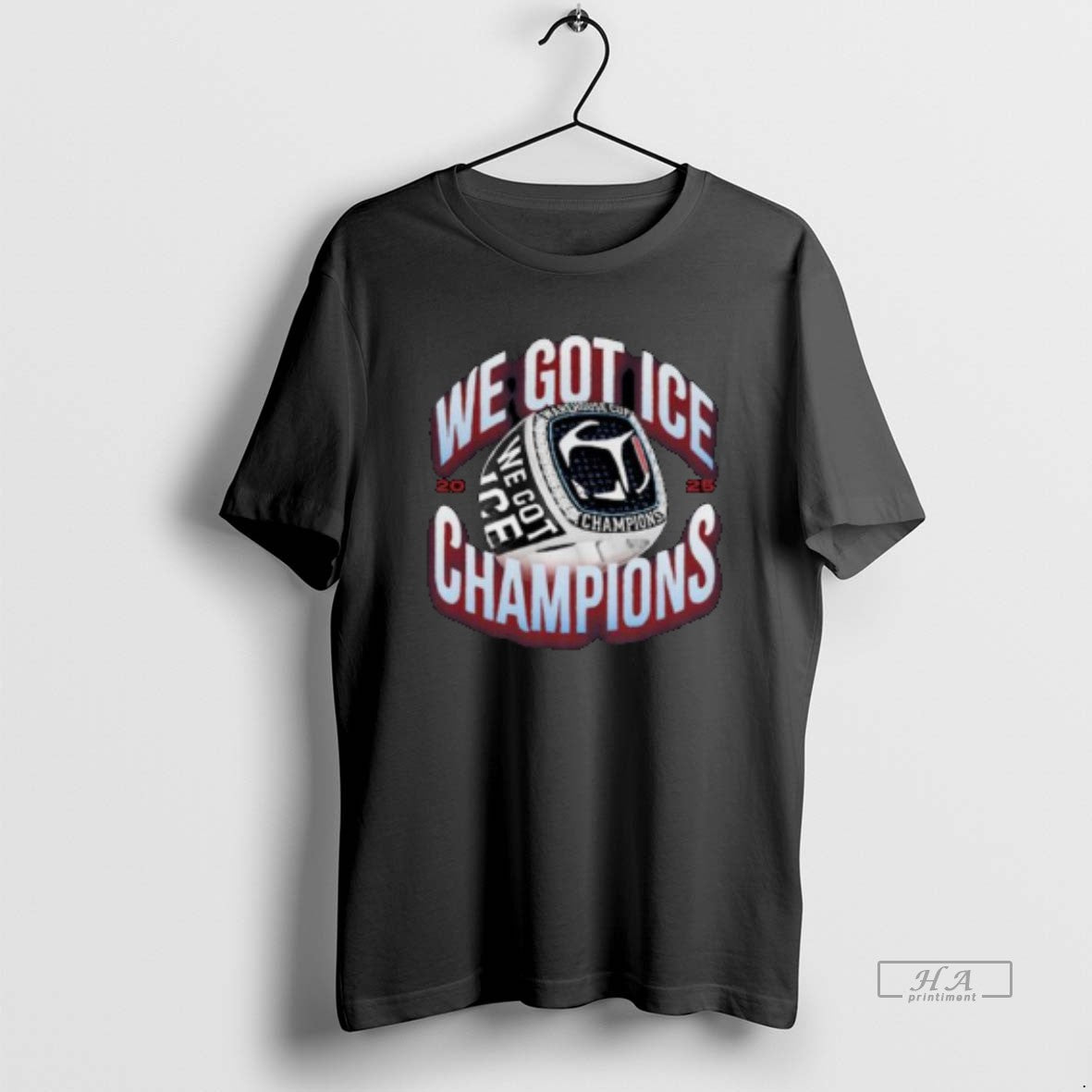 Official We Got Ice Champions Rings Circle Black T-Shirts, Hoodie, Sweatshirt - T-Shirt, Sweatshirt, Hoodie