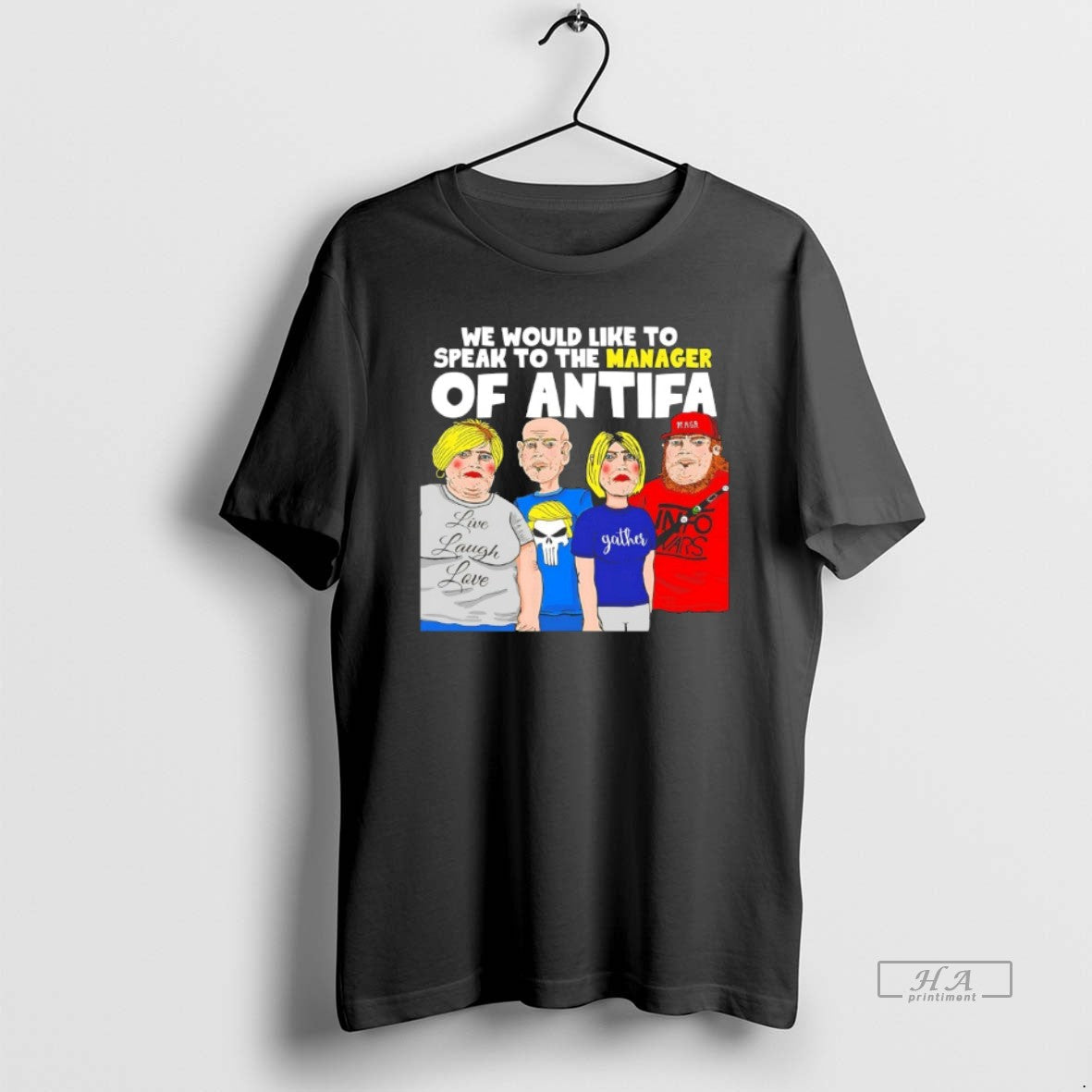 Official We Would Like Speak Manager Antifa T-Shirts, Hoodie, Sweatshirt - T-Shirt, Sweatshirt, Hoodie