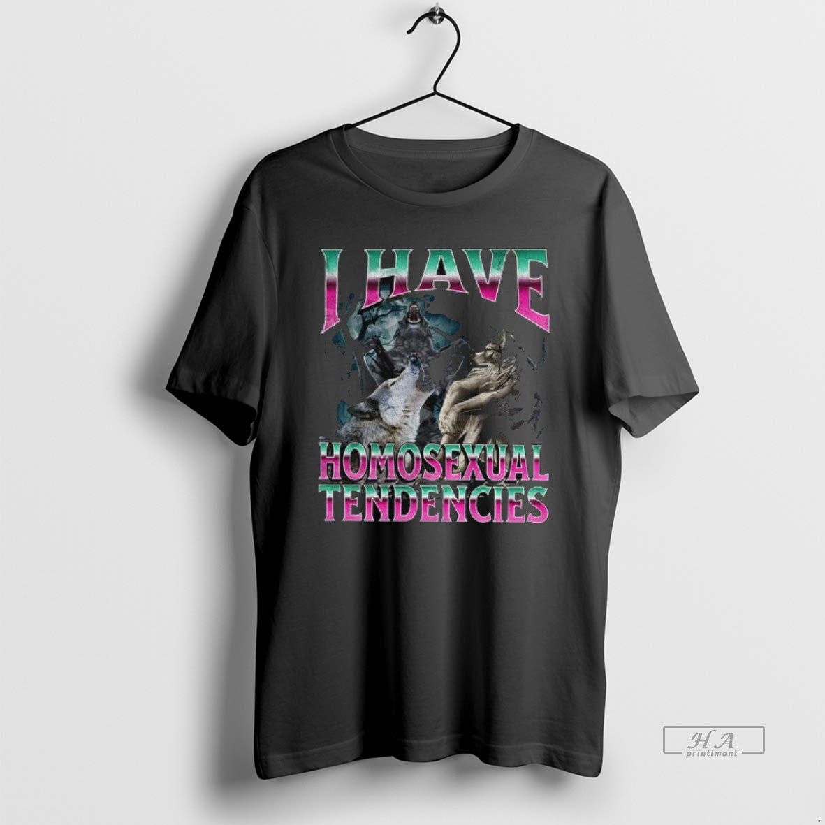 Official Werewolf Meme I Have Homosexual Tendencies T-Shirts, Hoodie, Sweatshirt - T-Shirt, Sweatshirt, Hoodie