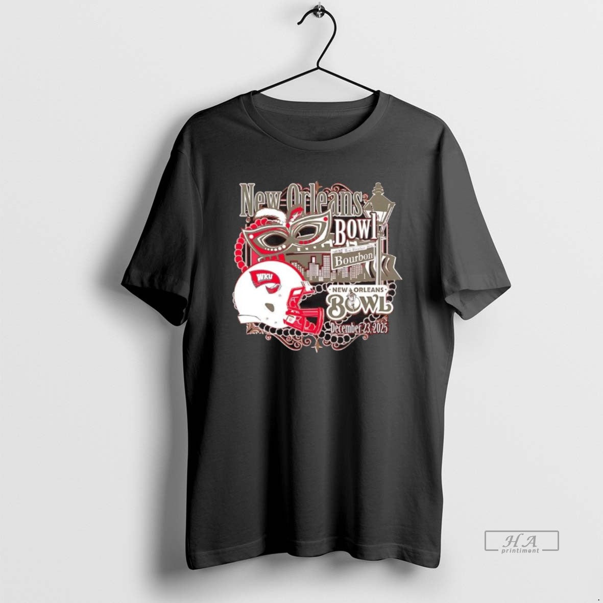 Official Western Kentucky Hilltoppers 2025 New Orleans Bowl Mask T-Shirts, Hoodie, Sweatshirt - T-Shirt, Sweatshirt, Hoodie