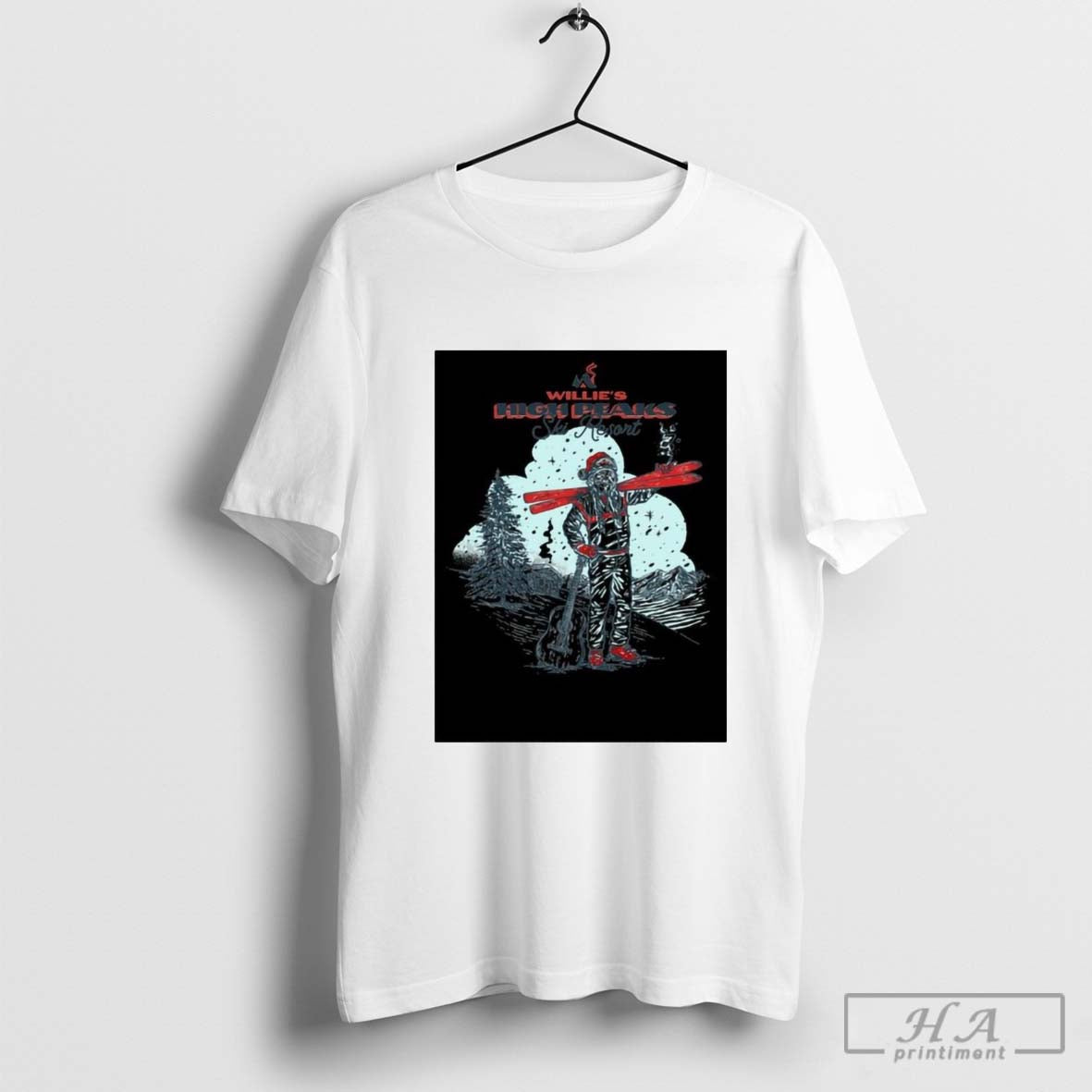 Official Willie Nelson Willies High Peaks Ski Resort 2024 T-Shirts, Hoodie, Sweatshirt - T-Shirt, Sweatshirt, Hoodie