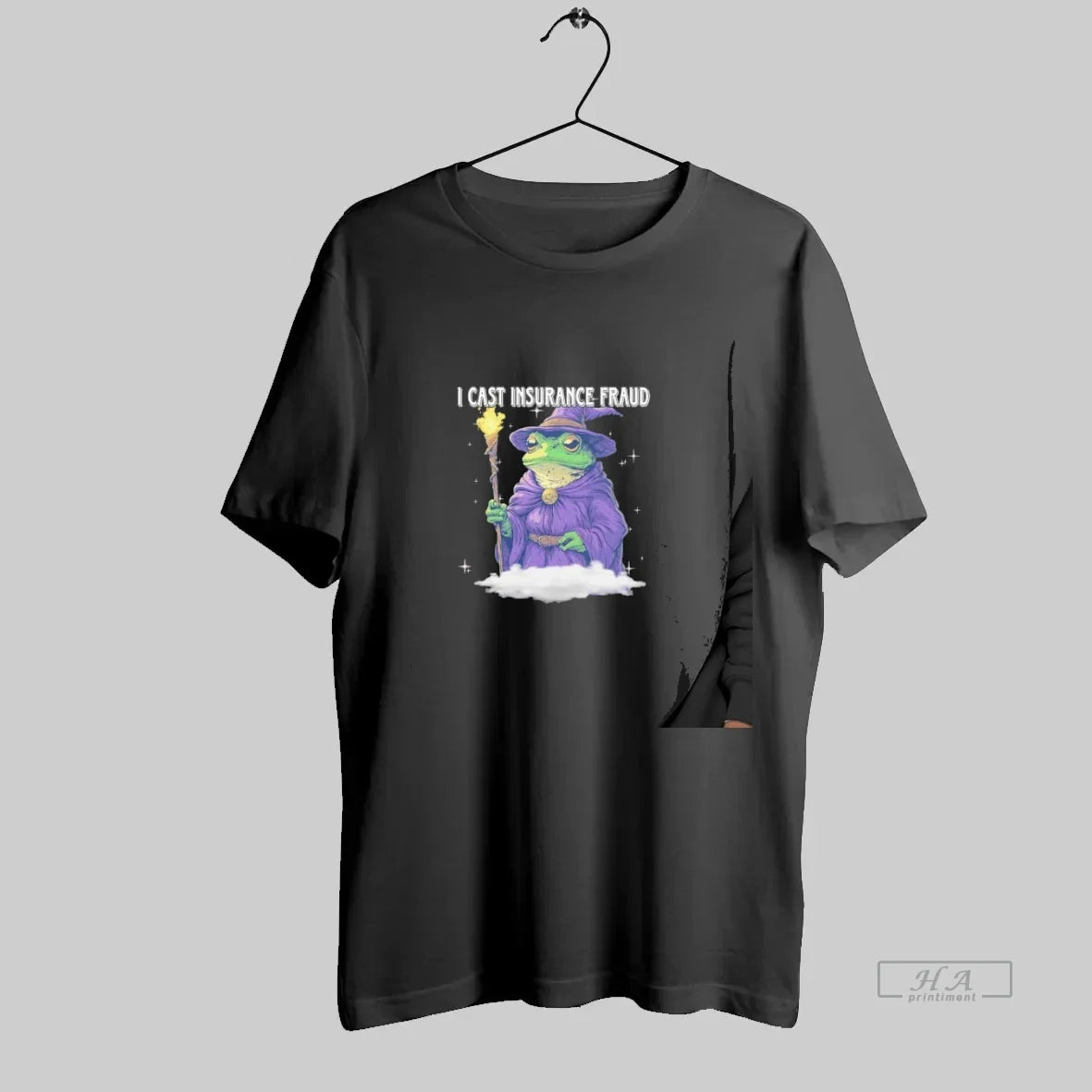 Official Wizard Frog I Cast Insurance Fraud T-Shirts, Hoodie, Sweatshirt - T-Shirt, Sweatshirt, Hoodie