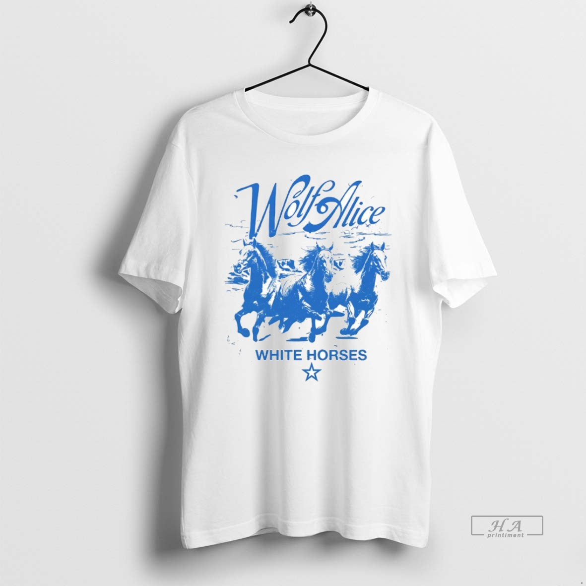 Official Wolf Alice White Horses Circle T-Shirts, Hoodie, Sweatshirt - T-Shirt, Sweatshirt, Hoodie