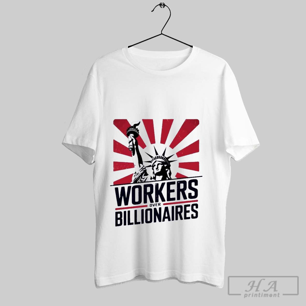 Official Workers Over Billionaires Retro Liberty T T-Shirts, Hoodie, Sweatshirt - T-Shirt, Sweatshirt, Hoodie