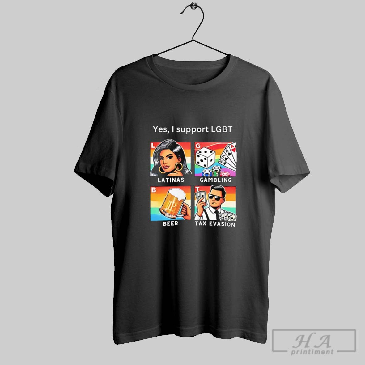Official Yes I Support Lgbt Latinas Gambling Beer Tax Evasion T-Shirts, Hoodie, Sweatshirt - T-Shirt, Sweatshirt, Hoodie