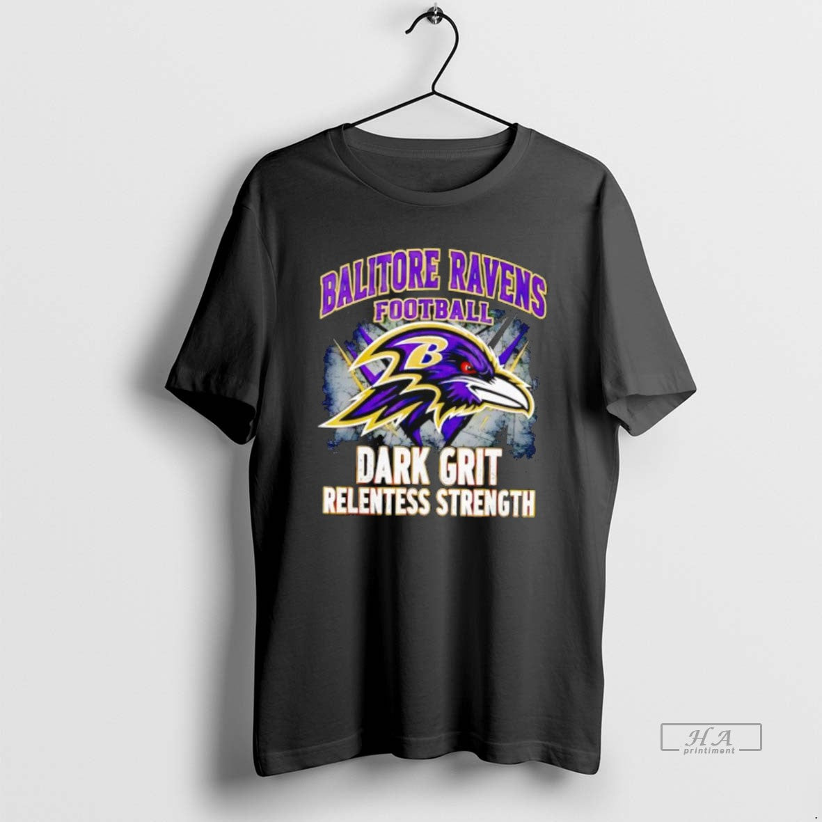 Official Altimore Ravens Football Dark Grit Relentless Strength T-Shirts, Hoodie, Sweatshirt - T-Shirt, Sweatshirt, Hoodie
