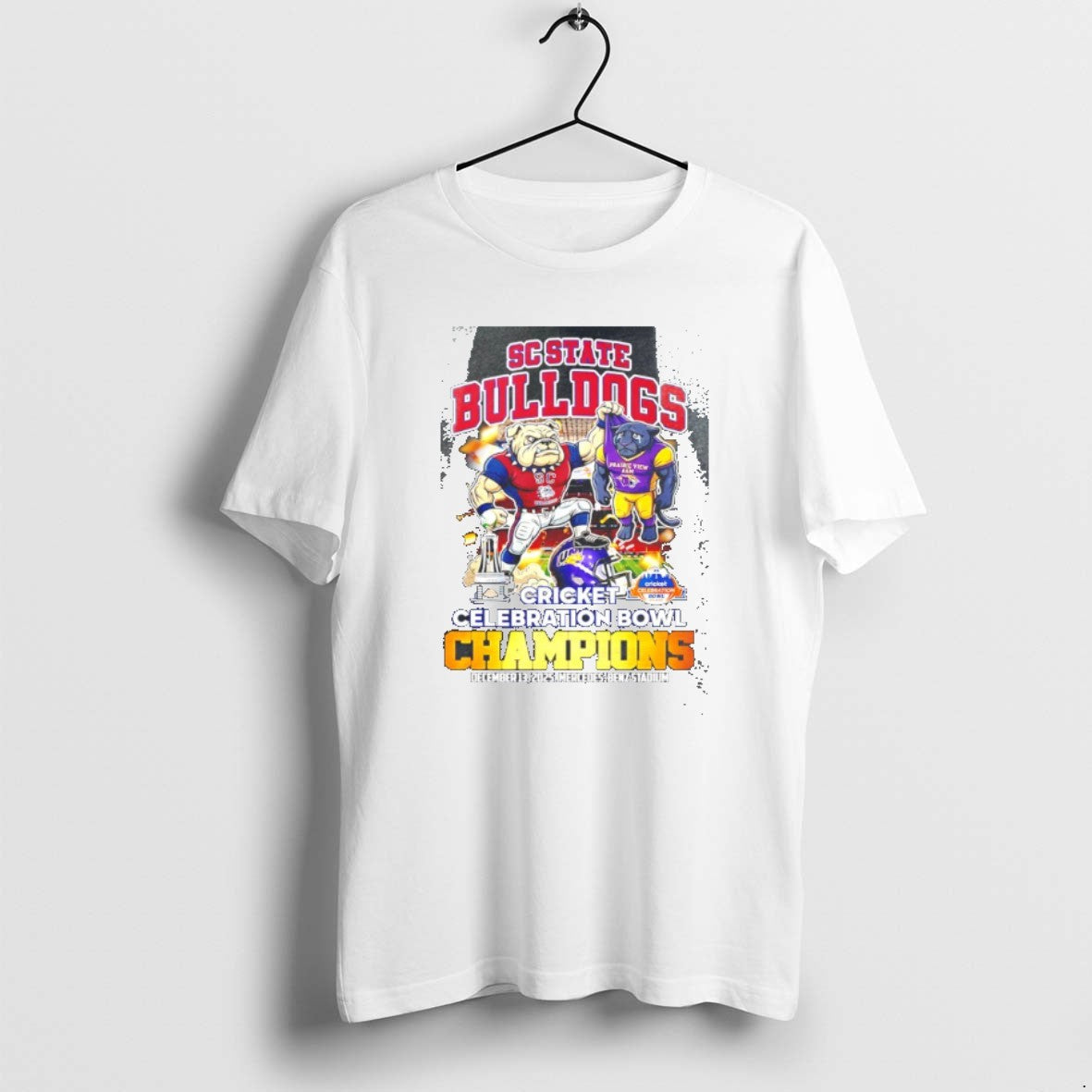 Official Dkwfz61k Sc State Bulldogs 2025 Cricket Celebration Bowl Champions Mascot T-Shirts, Hoodie, Sweatshirt - T-Shirt, Sweatshirt, Hoodie