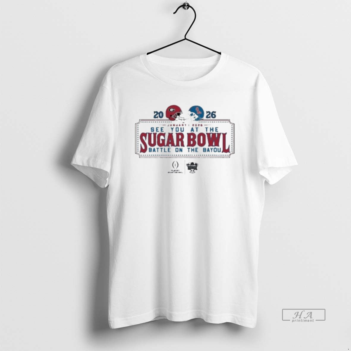 Official Oberigcu See You Sugar Bowl Dueling Helmet 2026 Georgia Vs Ole Miss T-Shirts, Hoodie, Sweatshirt - T-Shirt, Sweatshirt, Hoodie
