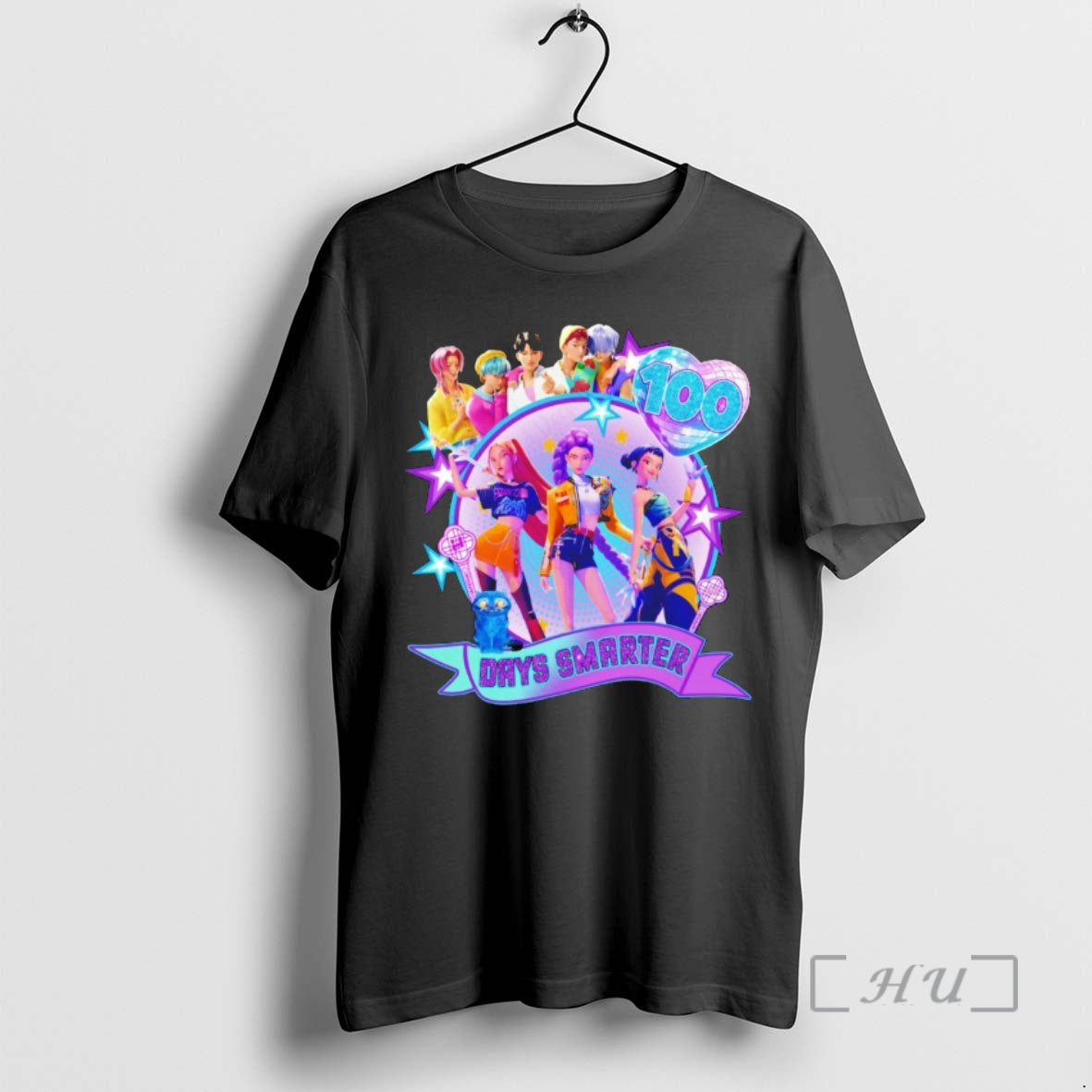 Officials 100 Days Smarter K Pop Days Smarter T-Shirts, Hoodie, Sweatshirt - T-Shirt, Sweatshirt, Hoodie