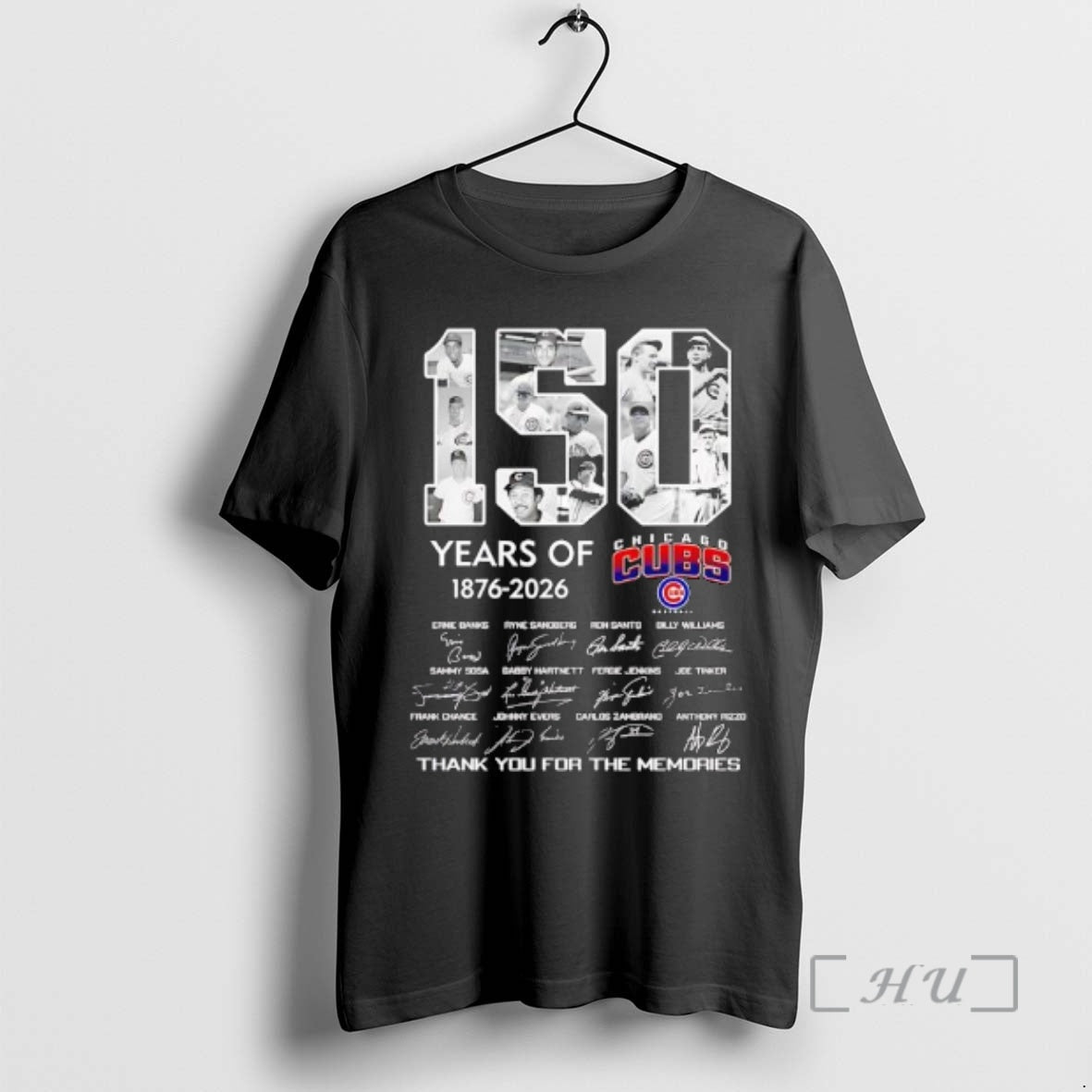 Officials 150 Years Chicago Cubs 1876 2026 Thank You Memories Legendary Players T-Shirts, Hoodie, Sweatshirt - T-Shirt, Sweatshirt, Hoodie