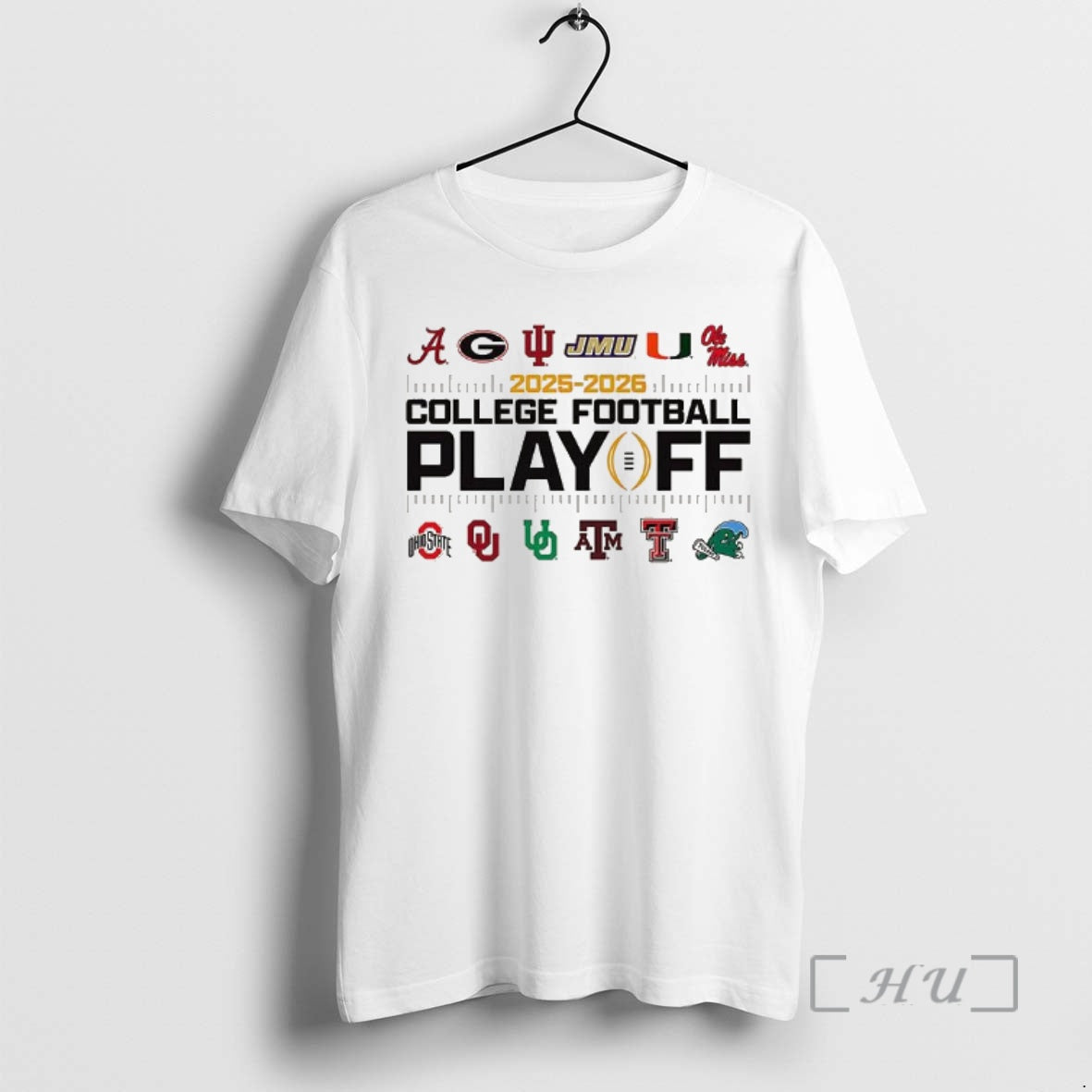 Officials 2025 2026 College Football Playoff 12 Team Logo T-Shirts, Hoodie, Sweatshirt - T-Shirt, Sweatshirt, Hoodie