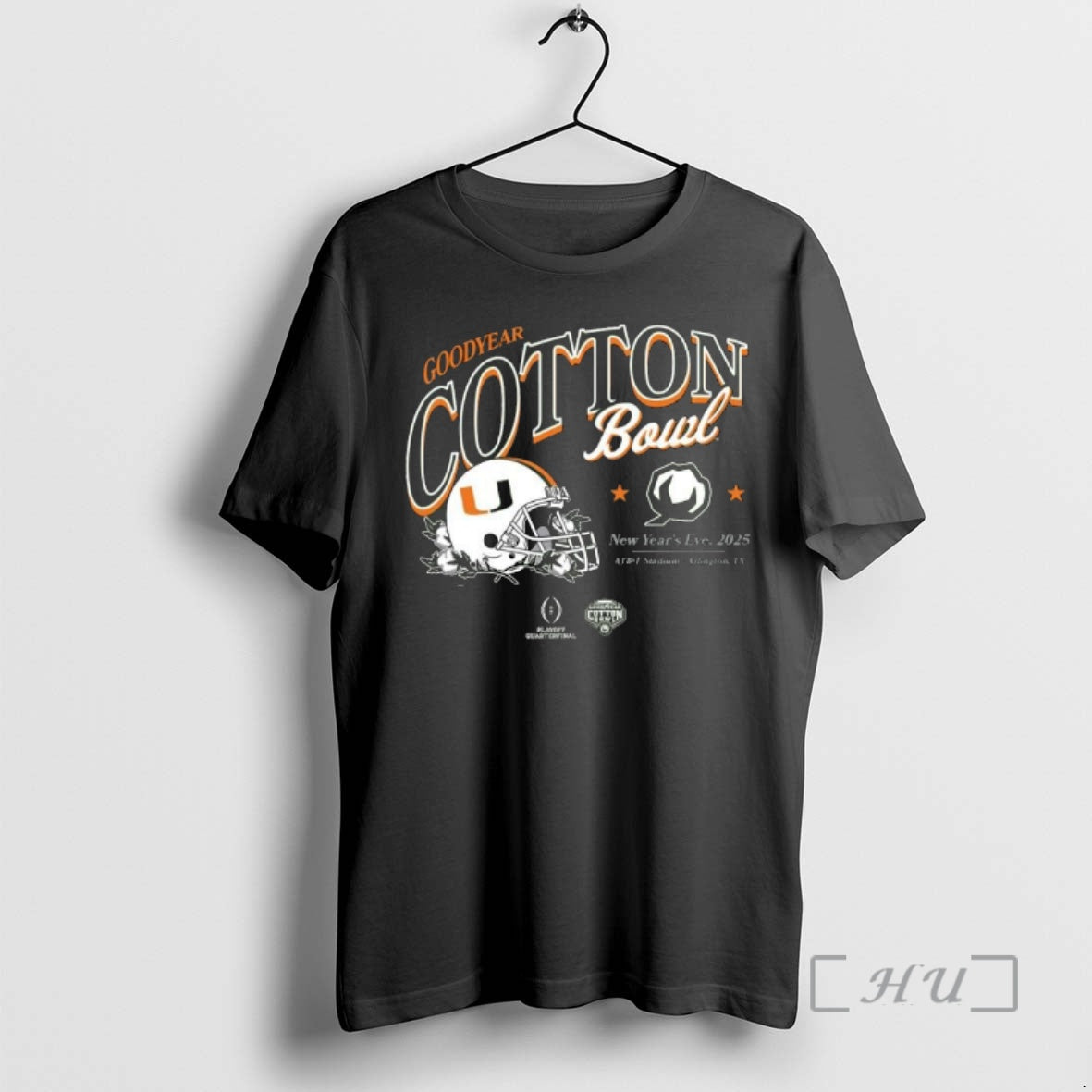 Officials 2025 Cotton Bowl Miami Canes Helmet Bound T-Shirts, Hoodie, Sweatshirt - T-Shirt, Sweatshirt, Hoodie
