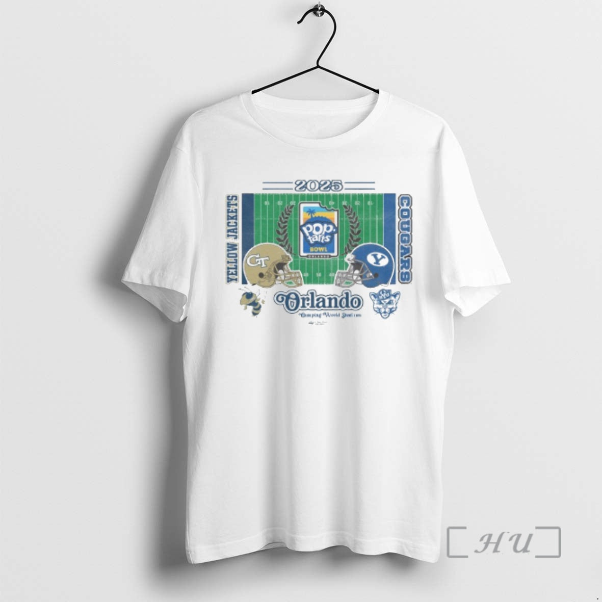 Officials 2025 Pop Tarts Bowl 2 Team Georgia Tech Yellow Jackets Vs Byu Cougars Head T-Shirts, Hoodie, Sweatshirt - T-Shirt, Sweatshirt, Hoodie