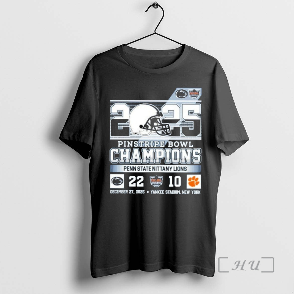 Officials 2025 Pinstripe Bowl Champions Penn State Nittany Lions 22 10 T-Shirts, Hoodie, Sweatshirt - T-Shirt, Sweatshirt, Hoodie