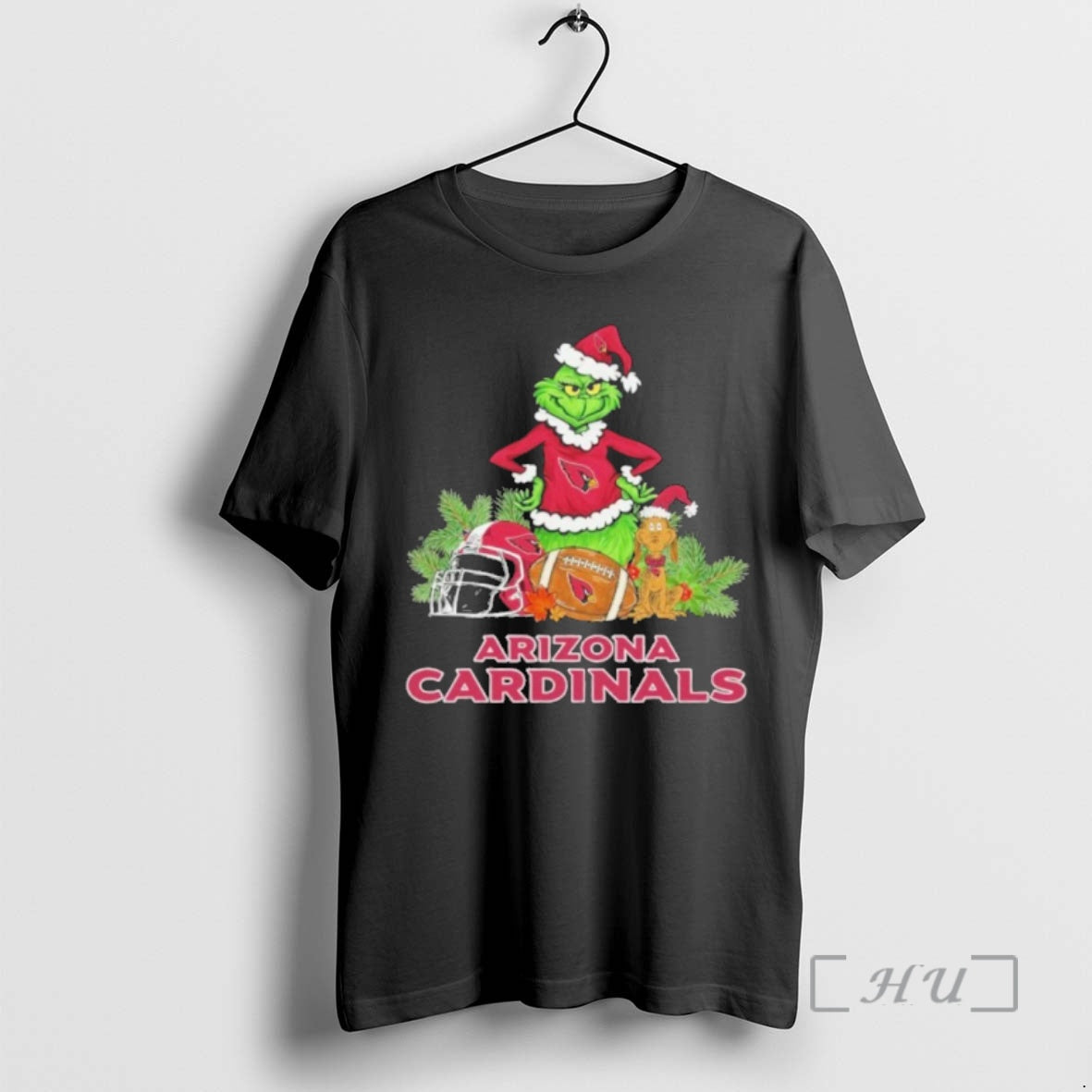 Officials 2025 Santa Grinch X Dog Ball Merry Arizona Cardinals Logo T-Shirts, Hoodie, Sweatshirt - T-Shirt, Sweatshirt, Hoodie