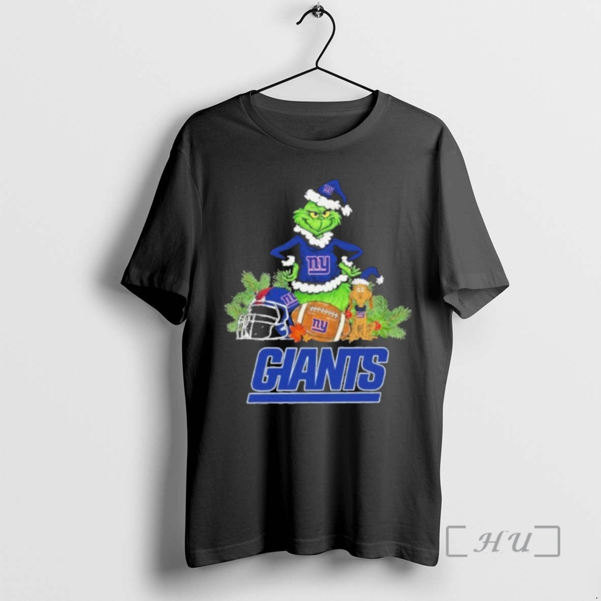 Officials 2025 Santa Grinch X Dog Ball Merry Giants Logo T-Shirts, Hoodie, Sweatshirt - T-Shirt, Sweatshirt, Hoodie