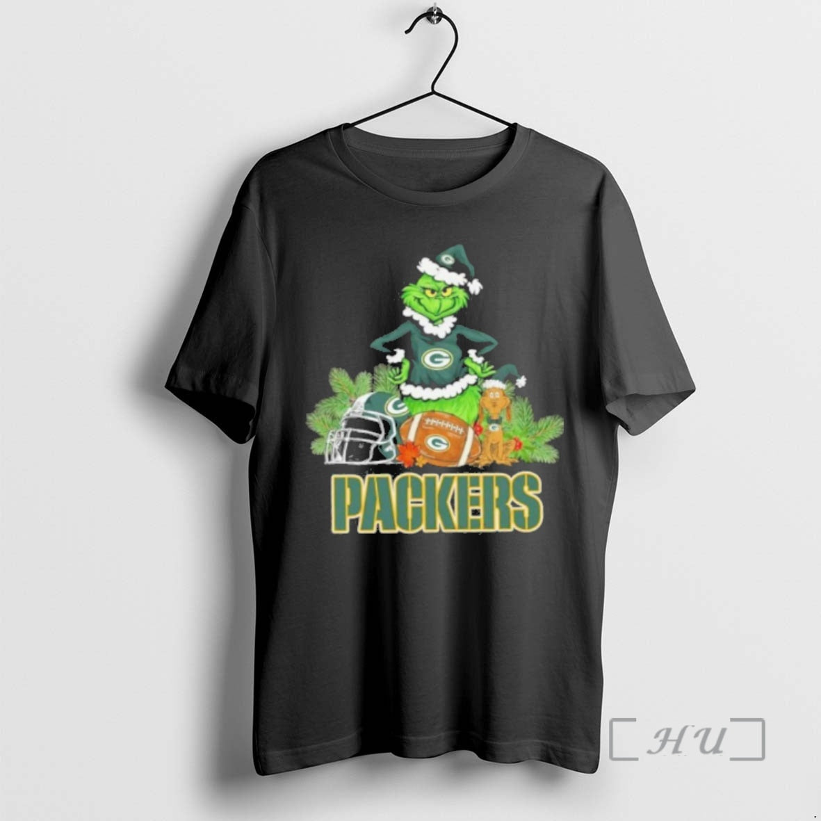 Officials 2025 Santa Grinch X Dog Ball Merry Packers Logo T-Shirts, Hoodie, Sweatshirt - T-Shirt, Sweatshirt, Hoodie