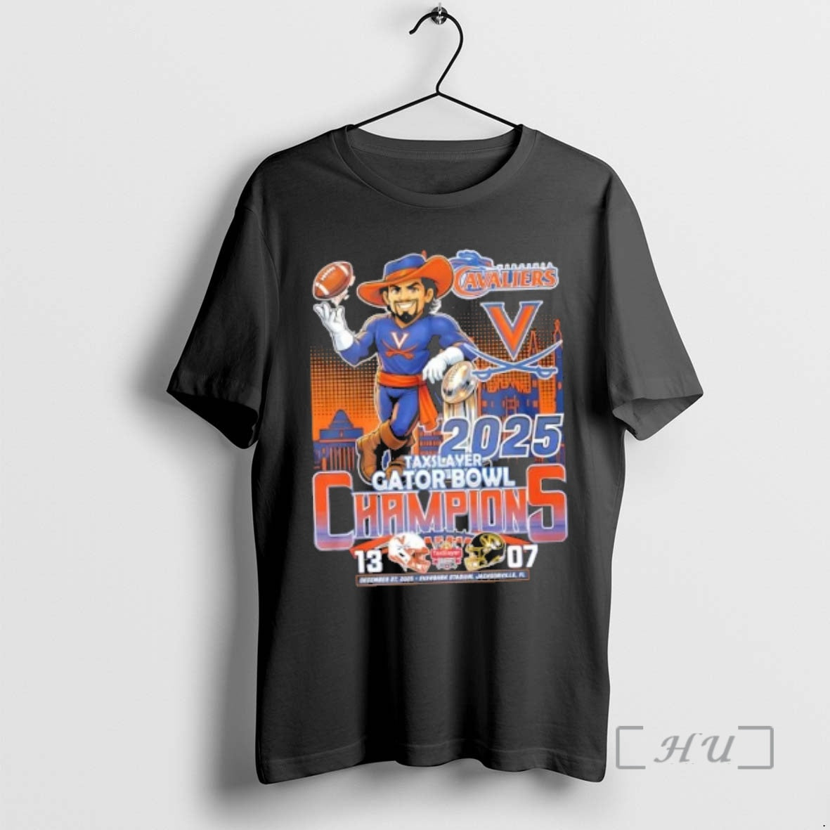 Officials 2025 Taxslayer Gator Bowl Champions Virginia Cavaliers Everbank Stadium Skyline T-Shirts, Hoodie, Sweatshirt - T-Shirt, Sweatshirt, Hoodie