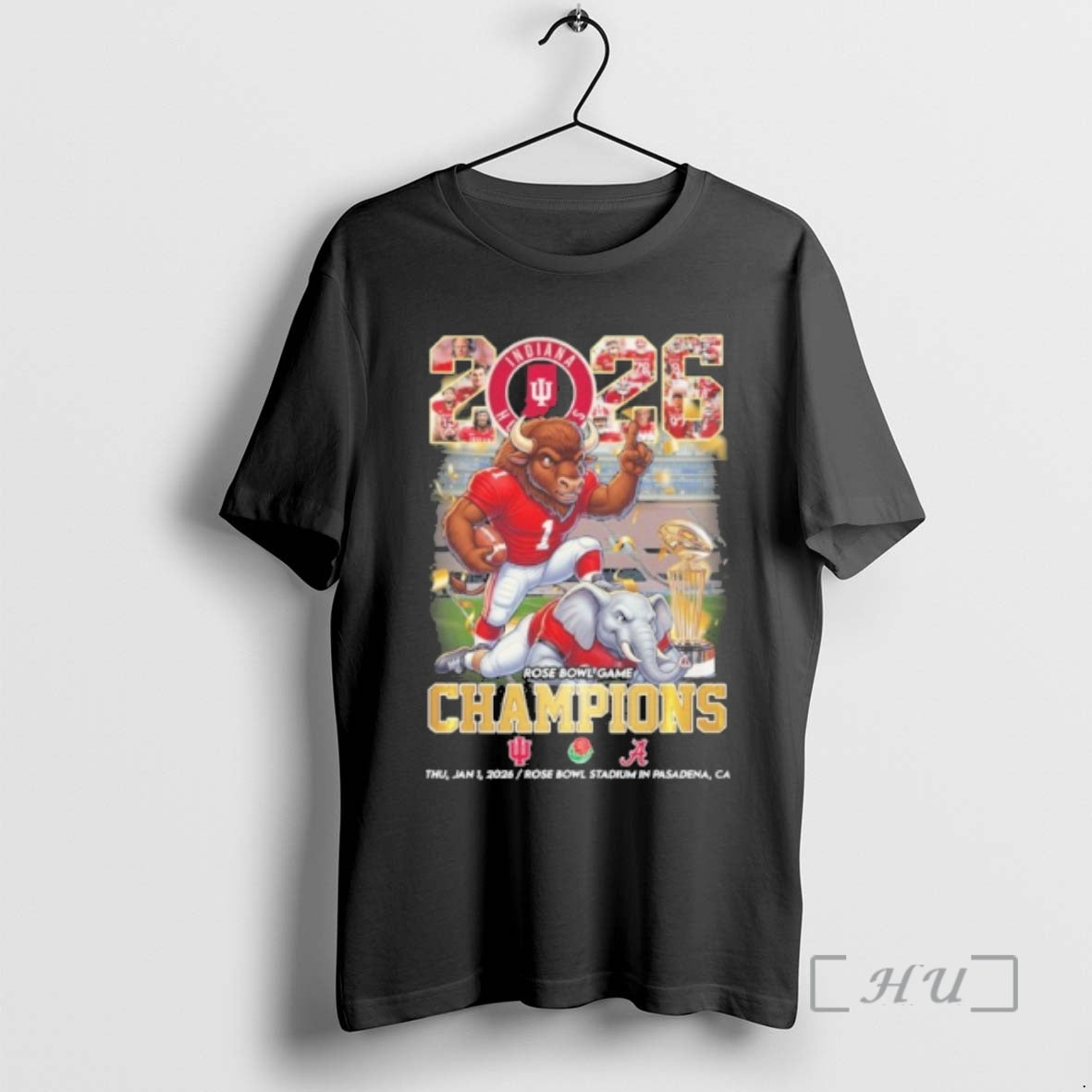 Officials 2026 Indiana Rose Bowl Game Champions Rose Bowl Stadium Pasadena T-Shirts, Hoodie, Sweatshirt - T-Shirt, Sweatshirt, Hoodie