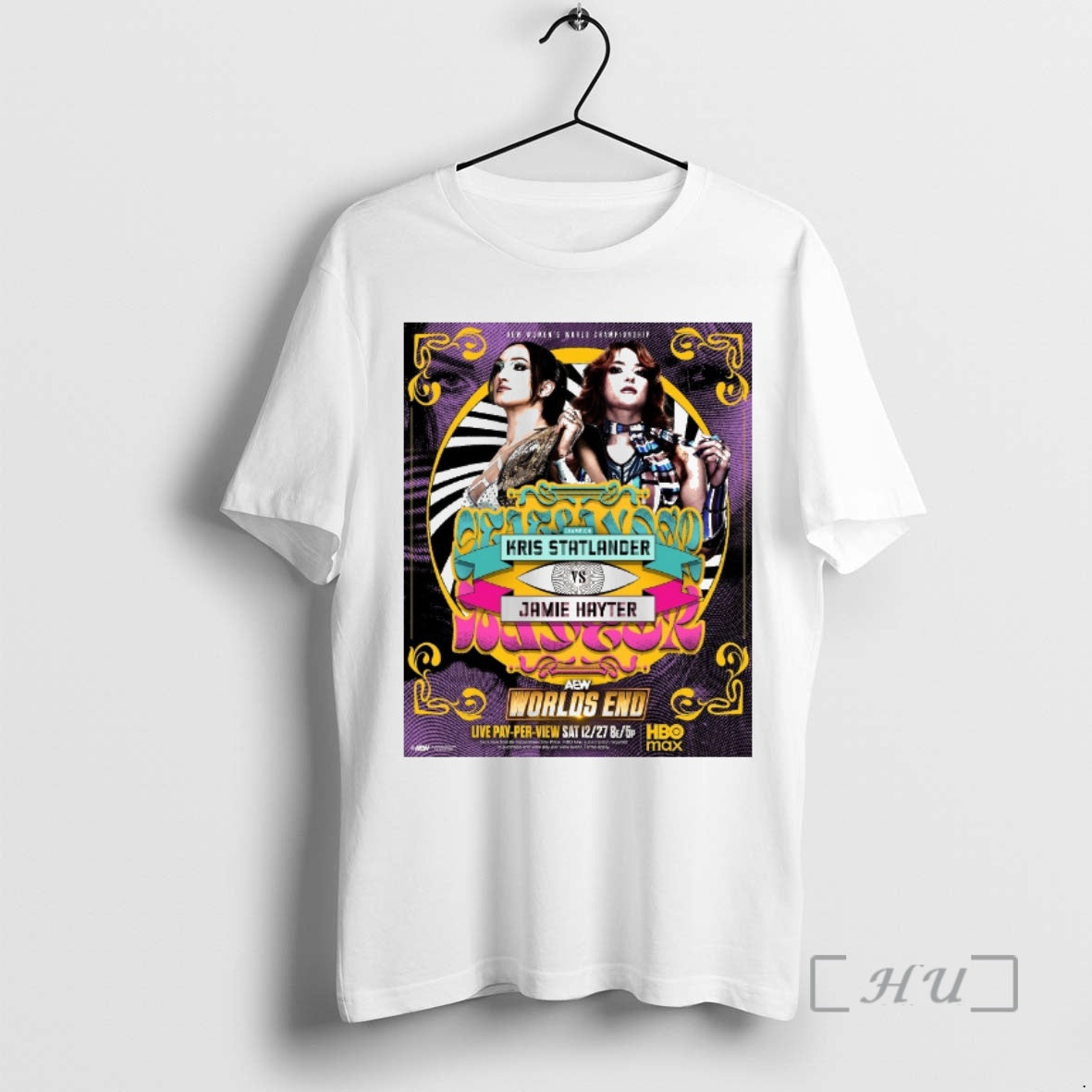 Officials Aew World Championship Worlds End 2025 Kris Statlander Vs Jamie Hayter T-Shirts, Hoodie, Sweatshirt - T-Shirt, Sweatshirt, Hoodie