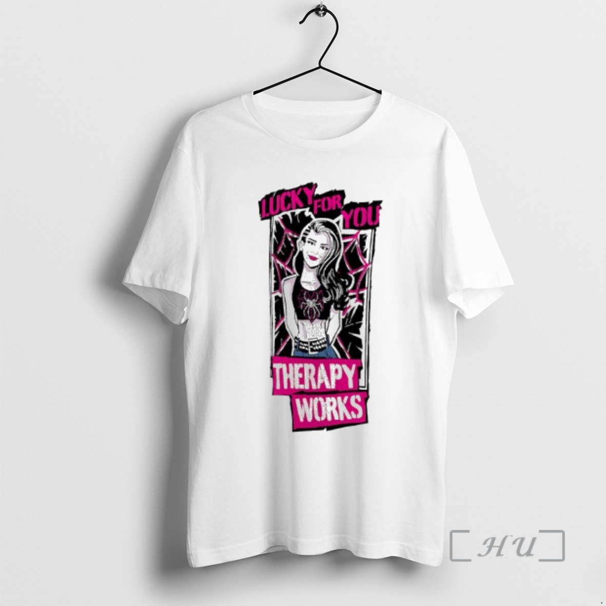 Officials Aj Lee Therapy Works Lucky You T-Shirts, Hoodie, Sweatshirt - T-Shirt, Sweatshirt, Hoodie