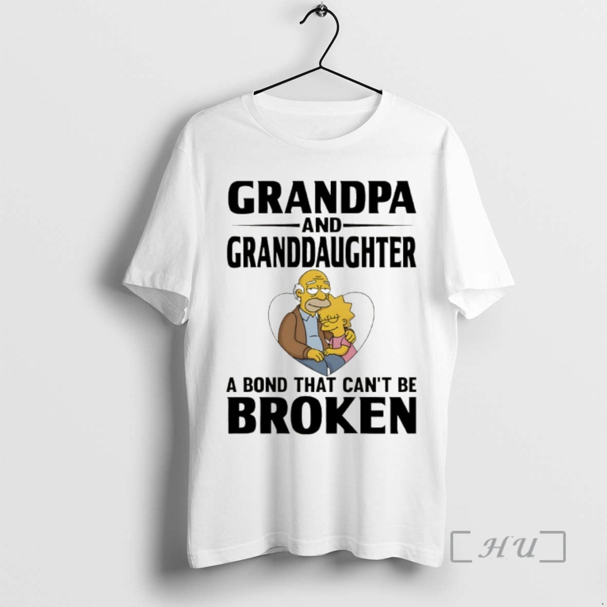 Officials Abraham Hug Lisa Grandpa Granddaughter Bond That Cant Be Broken T-Shirts, Hoodie, Sweatshirt - T-Shirt, Sweatshirt, Hoodie