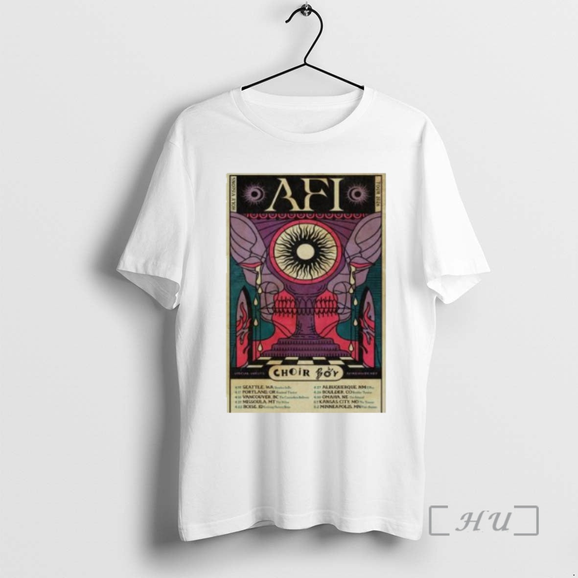 Officials Afi Fall 2026 Tour Event Circle White T-Shirts, Hoodie, Sweatshirt - T-Shirt, Sweatshirt, Hoodie