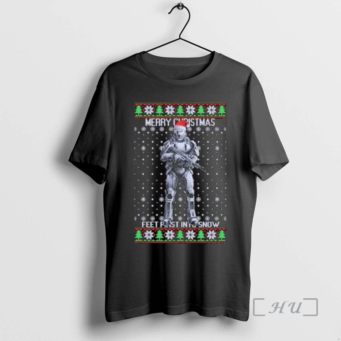 Officials Airsoft Odst Merry Xmas Feet First Snow Ugly Ornaments T-Shirts, Hoodie, Sweatshirt - T-Shirt, Sweatshirt, Hoodie