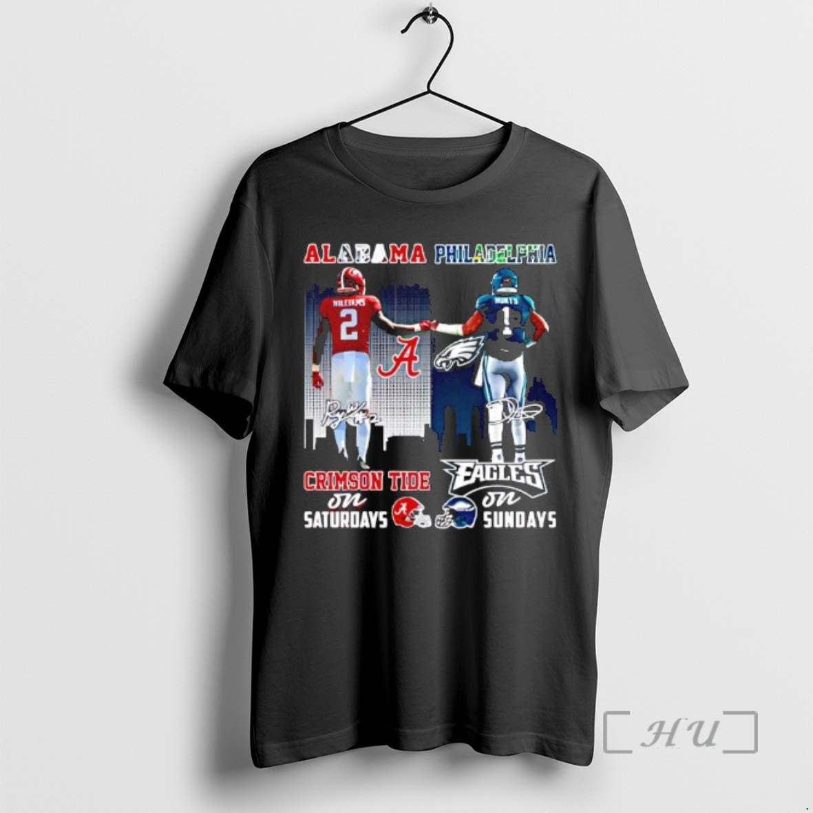 Officials Alabama Philadelphia Players First Bump Signature T-Shirts, Hoodie, Sweatshirt - T-Shirt, Sweatshirt, Hoodie