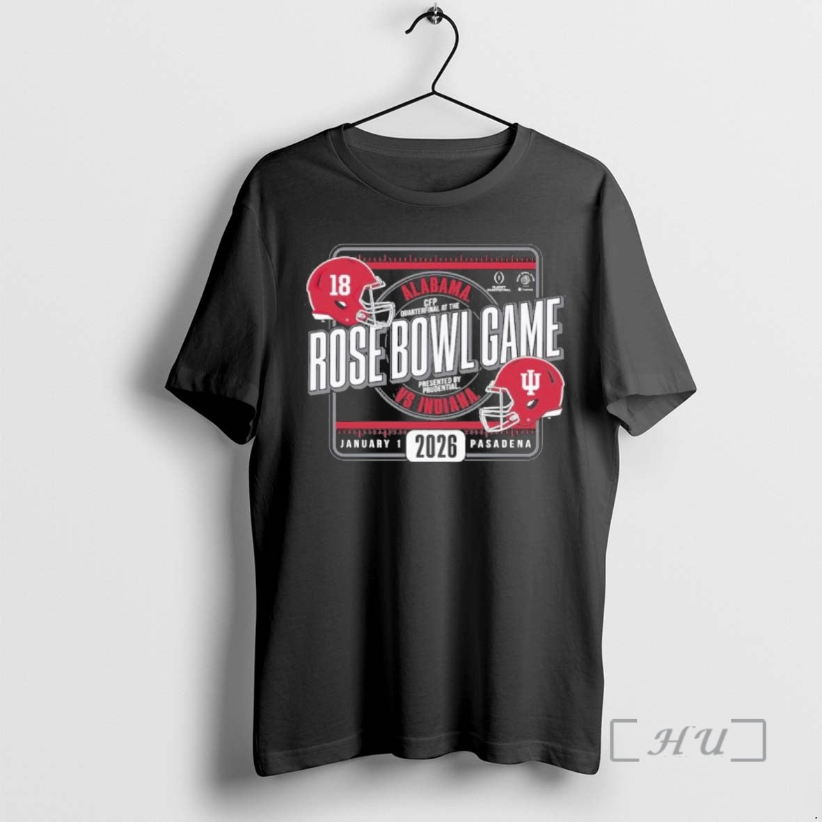 Officials Alabama Vs Indiana Football 2026 Rose Bowl Game Head Head T-Shirts, Hoodie, Sweatshirt - T-Shirt, Sweatshirt, Hoodie
