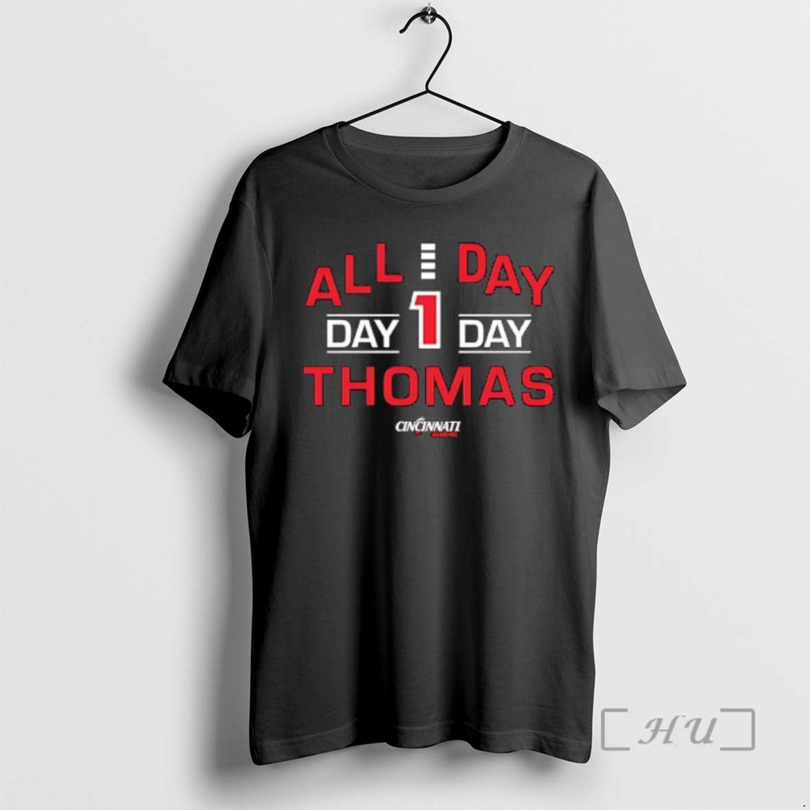Officials All Day Day 1 Day Thomas Cincinnati Bearcats T-Shirts, Hoodie, Sweatshirt - T-Shirt, Sweatshirt, Hoodie