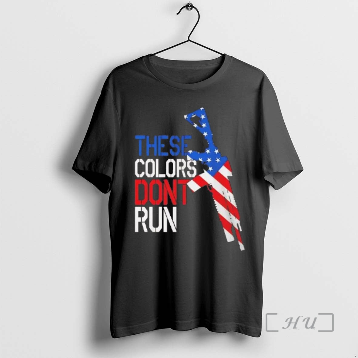 Officials American Flag Rifle These Colors Dont Run T-Shirts, Hoodie, Sweatshirt - T-Shirt, Sweatshirt, Hoodie