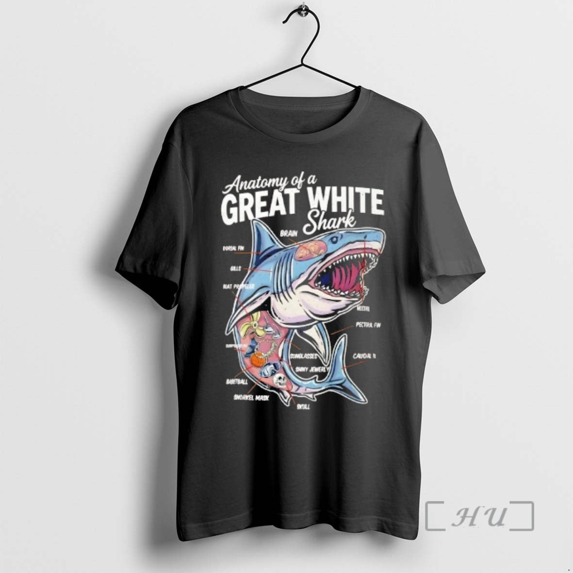 Officials Anatomy Great White Shark Funny T-Shirts, Hoodie, Sweatshirt - T-Shirt, Sweatshirt, Hoodie