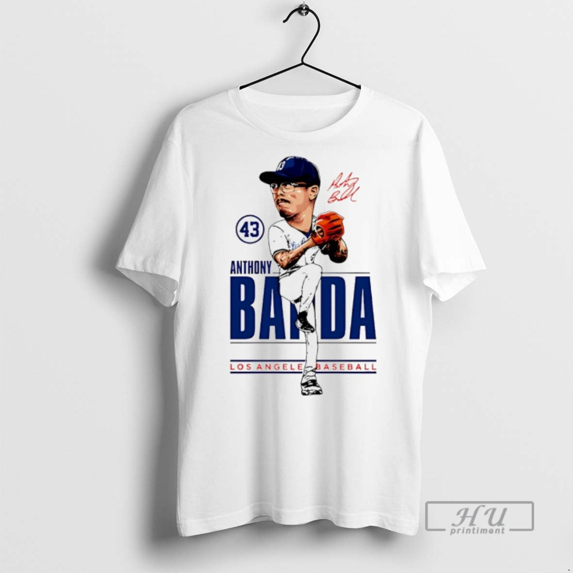 Officials Anthony Banda Los Angeles Dodgers Caricature 2025 T-Shirts, Hoodie, Sweatshirt - T-Shirt, Sweatshirt, Hoodie